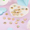 26Pcs 26 Styles Alloy Enamel Pendants ENAM-TA0003-49-6