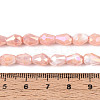 Anti-Tarnish Electroplate Glass Beads Strands GLAA-T025-13A-07-4