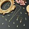 16Pcs 8 Style Brass Micro Pave Cubic Zirconia Charms ZIRC-CJ0003-33-6