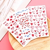 Valentine's Day 5D Love Nail Art Sticker Decals MRMJ-R109-Z-DM2-5