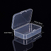 Plastic Bead Containers CON-BC0004-12B-2