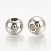 Tarnish Resistant 304 Stainless Steel Spacer Beads X-STAS-T021-6-2