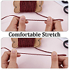 25 Yards Nylon Wavy Fringe Lace Trim Ribbon OCOR-GF0004-30B-6
