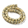 Imitation Dalmatian Handmade Porcelain Beads Strands PORC-H011-06A-3