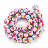 Handmade Polymer Clay Beads Strands CLAY-N008-054-06-2
