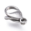 Tarnish Resistant 316 Surgical Stainless Steel Lobster Claw Clasps STAS-M281-01P-F-2