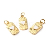 Rack Plating Brass Pendants with Jump Ring X-KK-F852-20G-3