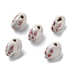 Handmade Porcelain Beads PORC-L079-03-1
