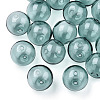 Transparent Blow High Borosilicate Glass Globe Beads X-GLAA-T003-09E-4