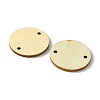50Pcs Undyed Unfinished Wood Connector Charms WOOD-FS0001-11-3