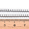 Electroplated Synthetic Non-magnetic Hematite Beads Strands G-T139-61A-4