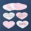 4 Bags 4 Styles Coated Paper Thank You Greeting Card DIY-FS0007-88-9