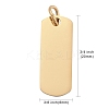 304 Stainless Steel Pendants Ion Plating(IP) STAS-I311-30G-3