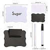Erasable PVC Price Tags Set ODIS-CA0001-18-2