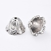 Tibetan Style Alloy Bead Caps LS-TIBEB-EA9700YKG-P-FF-1