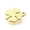 Ion Plating(IP) 304 Stainless Steel Charms STAS-K263-57A-G-2