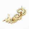 Sea Horse Brooch JEWB-N007-004G-FF-4