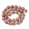 Natural Rhodonite Beads Strands G-C116-A179-01B-3