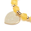 Natural Jade Stretch Bracelet BJEW-JB08525-04-5