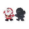 Christmas Style Printed Acrylic Cabochons LS-MACR-O045-01B-2