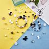 150 Pieces Random Rose Acrylic Beads Bear Pastel Spacer Beads Butterfly Loose Beads for Jewelry Keychain Phone Lanyard Making JX543D-5