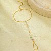 Gemstone Chip Link Chains for Women BJEW-G739-02G-1