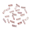 10G Ceylon Glass Twist Bugle Beads SEED-L012-01G-3