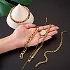 304 Stainless Steel Chain Bracelets STAS-TA0004-58-7