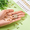 32Pcs 8 Styles 304 Stainless Steel Stud Earring Findings STAS-TA0002-96-5