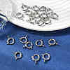 SHEGRACE Brass Spring Ring Clasps XGRPCN135-222P-4
