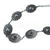 Tibetan Style Zinc Alloy & Iron Oval Link Chain Waist Belly Chains WGB4B33-05-2
