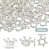 100Pcs Tibetan Style Alloy Bead Caps FIND-SC0009-85S-2