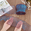 10 Yards Mermaid Color Polyester Pleated Lace Trim Ribbon DIY-WH0419-43C-3