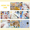 4 Sets 4 Style Polyoxymethylene(POM) Toy Skeleton Joint for DIY Plush Doll DIY-OC0009-34-5