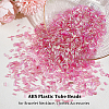 ABS Plastic Tube Beads DIY-WH0888-230D-4