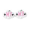 Alloy Enamel Pendants ENAM-K076-23P-1