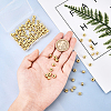 100Pcs Brass Beads KK-FH0002-07-4