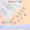 3 Sets 10 Colors Luminous Lucky Star Origami Paper DIY-CP0010-81-2