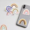 Cartoon Rainbow Paper Stickers Set DIY-M031-45-6