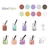 DIY 8Pairs Summer Style Earring Kits DIY-YW0001-85-2