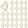 64Pcs Glass Charms FIND-SC0015-33A-1