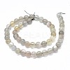 Natural Grey Moonstone Beads Strands G-F632-24-03-1