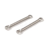 Non-Tarnish 304 Stainless Steel Connector Charms STAS-Q323-04D-P-2