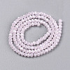 Electroplate Glass Beads Strands EGLA-A044-J1mm-A02-4