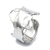 304 Stainless Steel Open Cuff Rings RJEW-M019-60P-1