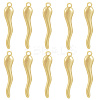 10Pcs 304 Stainless Steel Pendants STAS-BBC0006-29-1