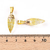 Natural Citrine Pendants G-N345-01B-3