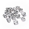 Romantic Valentines Ideas Glass Charms LS-G030V14mm-32-1