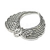 Tibetan Style Alloy Wing Large Pendants X-TIBEP-S100-AS-NR-3