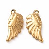201 Stainless Steel Pendants STAS-G071-01G-1